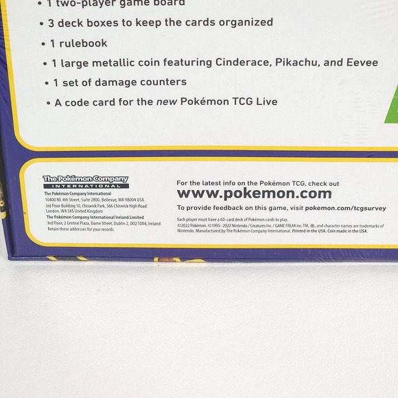 Pokemon TCG Battle Academy Booster Card Collection Complete Brand New Sealed - Picture 7 of 7